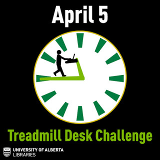 April 5 - Treadmill desk challenge