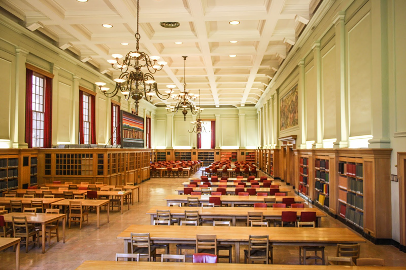 Rutherford Reading Room aka the Harry Potter Room