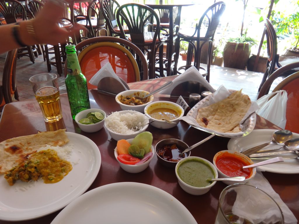 An Indian Lunch in Nairobi, Kenya. Photo (2011): Meredith Bratland