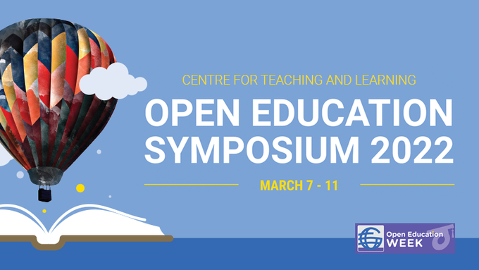 Open Education Symposium 2022, March 7-11