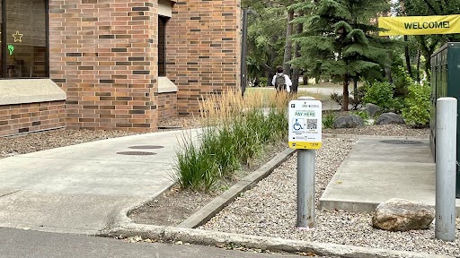 RUTHERFORD ACCESSIBILITY PARKING: One paid parking space at Rutherford's east entrance for visitors who have a disabilities parking placard. Max time limit 1 hr.