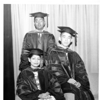 Three U of A graduates, Spring Convocation 1962