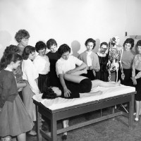 Physio class demo, 1960s