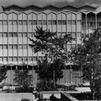 Donald E. Cameron Library at the U of A, 1960s