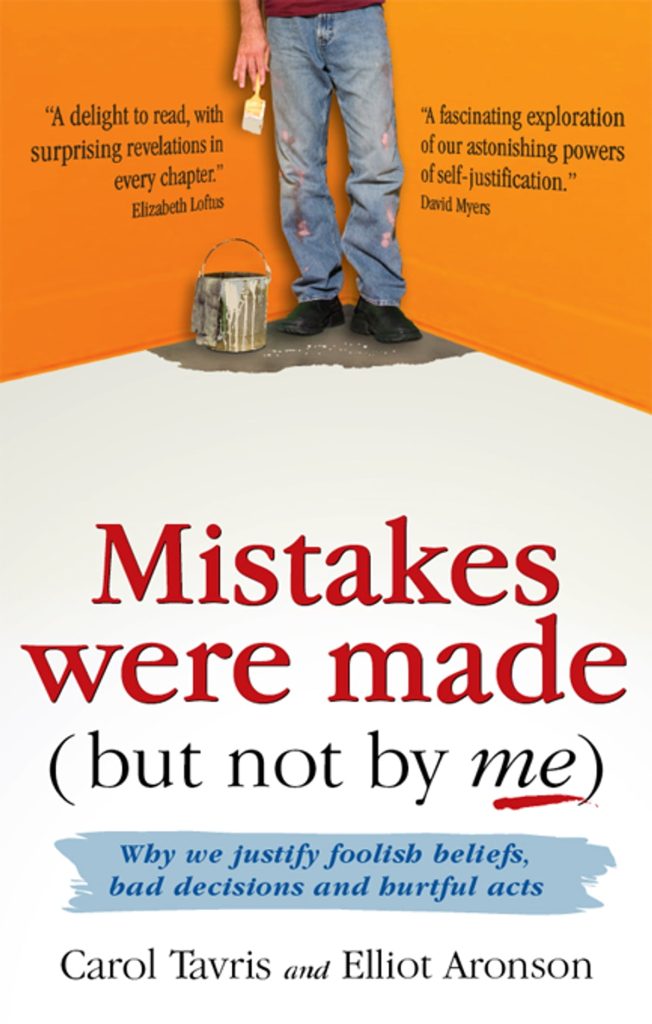 Mistakes were made - book in 2023