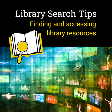 Library search tips